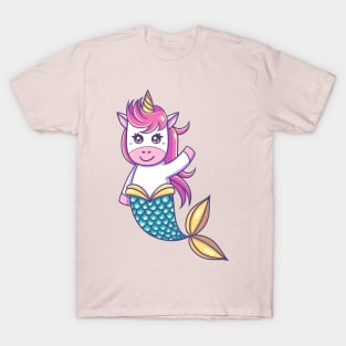 Mermaid Unicorn T-Shirt